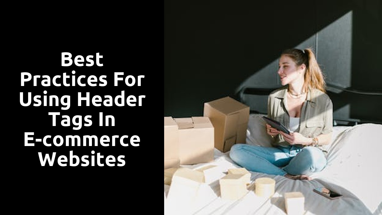Best practices for using header tags in e-commerce websites