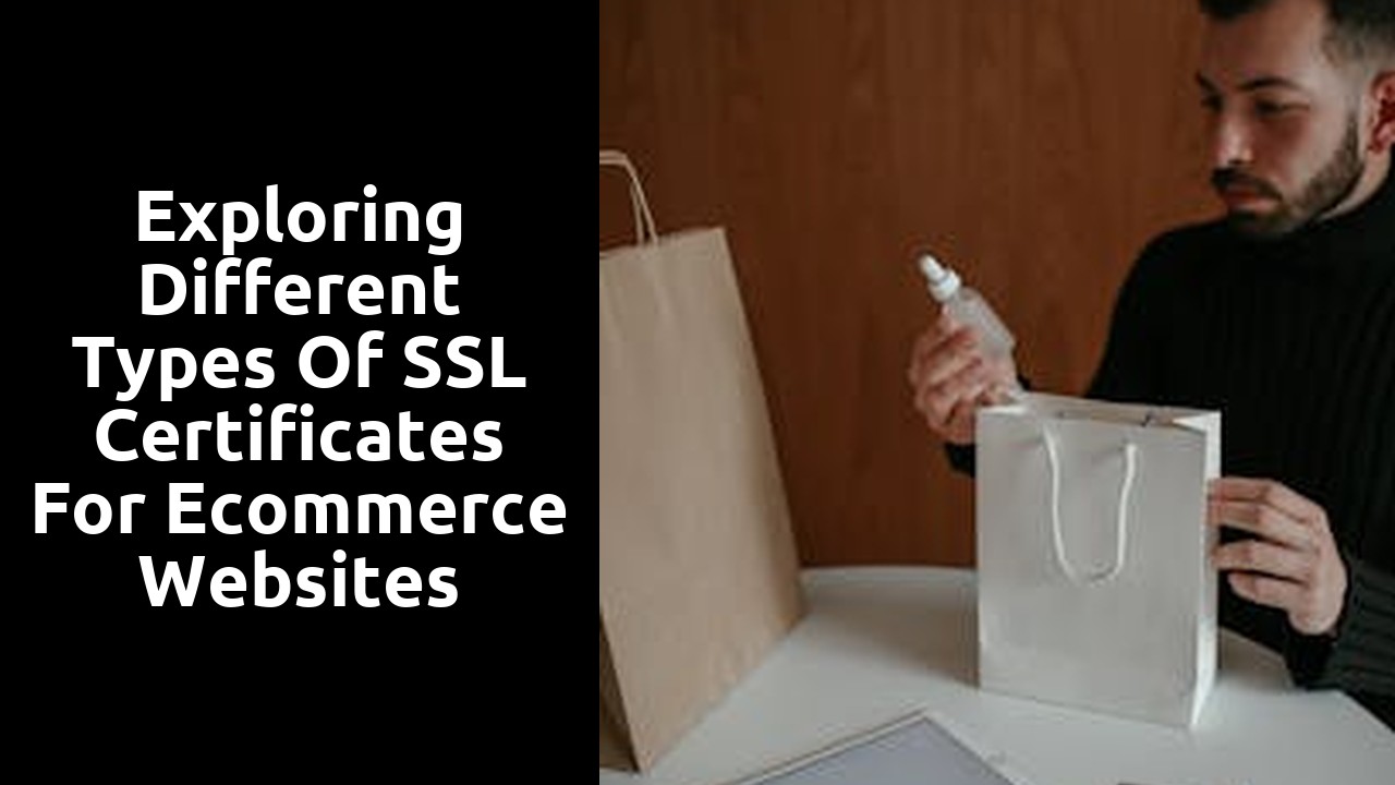 Exploring Different Types of SSL Certificates for Ecommerce Websites